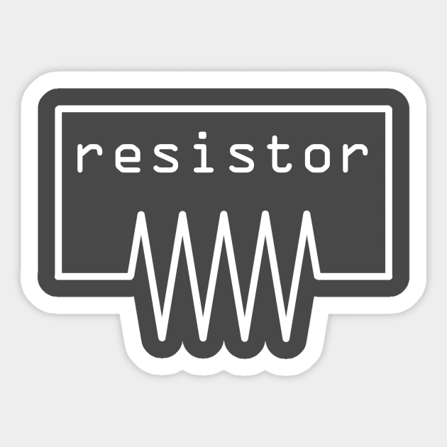 resistor Sticker by Jared1084